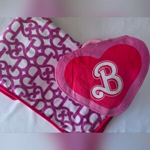 The Barbie Movie Purse & Soft Throw Blanket Set 2023 Cinemark
